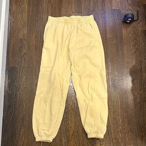 Pacsun Yellow Joggers